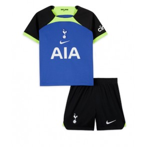 Tottenham Hotspur babykläder Bortatröja barn 2022-23 Korta ärmar (+ Korta byxor)
